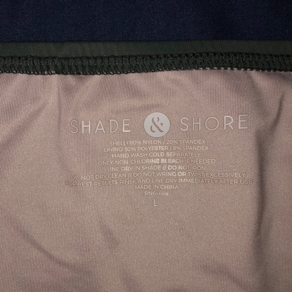 LIKE NEW Shade & Shore Olive & Teal Bikini - Picture 3 of 6